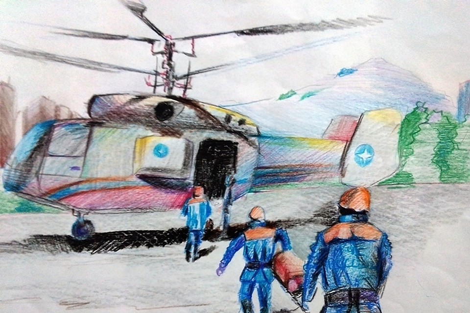 Звезда спасения рисунок